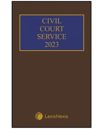 Civil Court Service 2023 (The Brown Book)