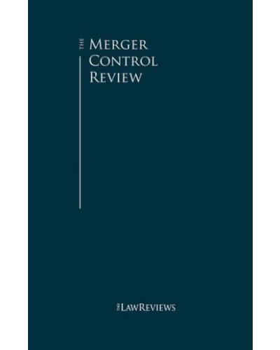 The Merger Control Review 12th Edition