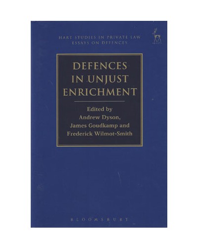 Defences in Unjust Enrichment