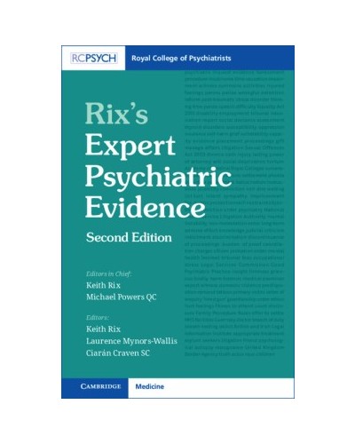 Rix's Expert Psychiatric Evidence 2nd Edition
