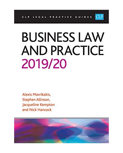 CLP Legal Practice Guides: Business Law and Practice 2019/20