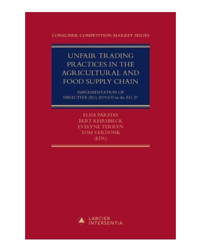 Unfair Trading Practices in the Agricultural and Food Supply Chain: Implementation of Directive (EU) 2019/663