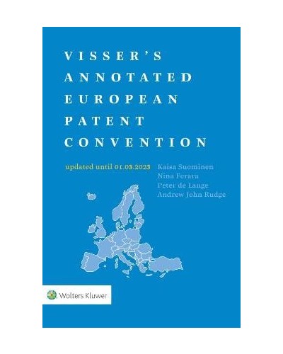 Visser's Annotated European Patent Convention updated to 01.03.2023