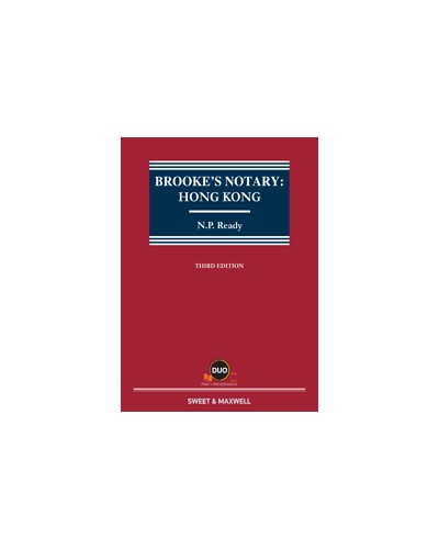 Brooke's Notary Hong Kong, 3rd Edition