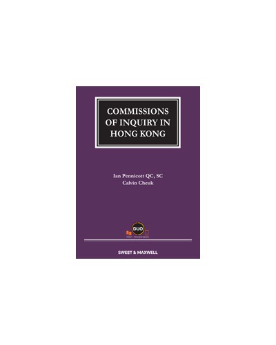Commissions on Inquiry in Hong Kong (Hardcopy + e-book)