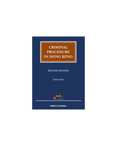 Criminal Procedure in Hong Kong, 2nd Edition (e-Book)