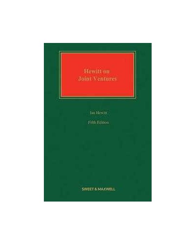 Hewitt on Joint Ventures (5th Edition)