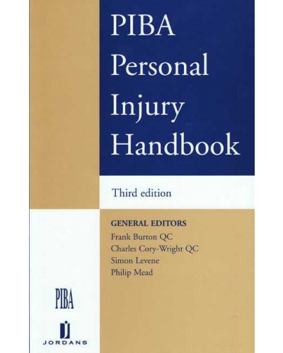 PIBA Personal Injury Handbook, 3rd edition