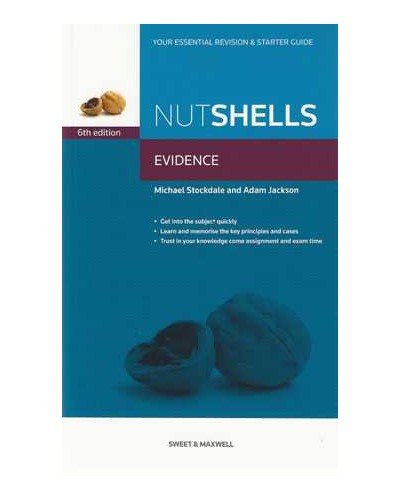 Nutshells Evidence, 6th Edition