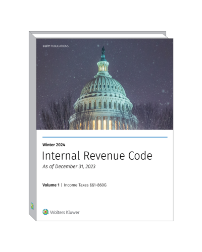 Internal Revenue Code: Income, Estate, Gift, Employment & Excise Taxes (Winter 2024)
