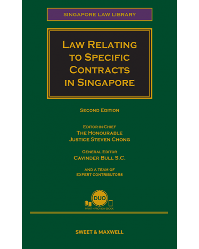 Law Relating to Specific Contracts in Singapore, 2nd Edition