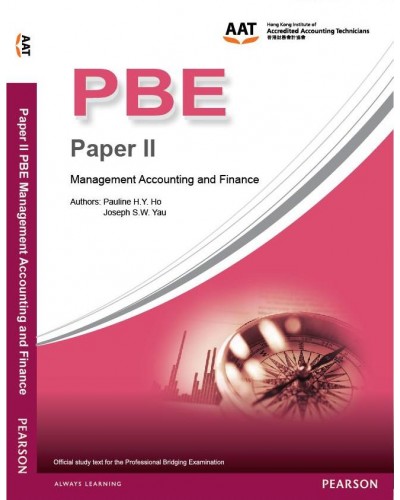 PBE Paper 2: Management Accounting and Finance