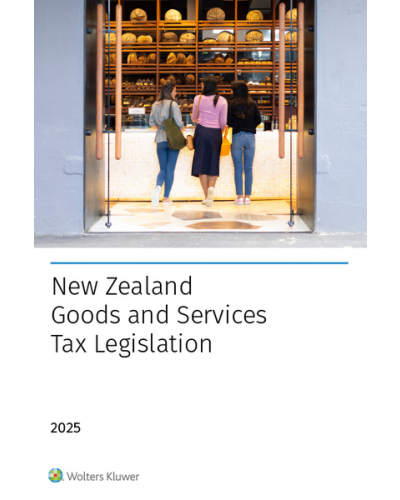 New Zealand Goods and Services Tax Legislation 2025