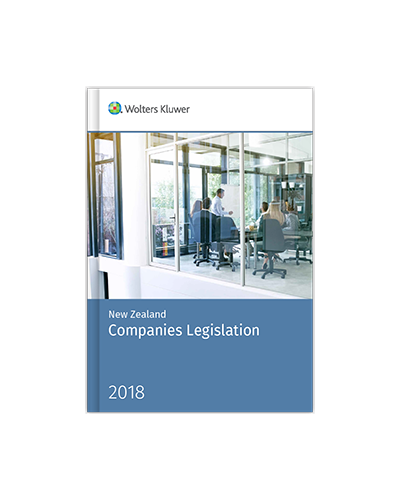 New Zealand Companies Legislation 2018