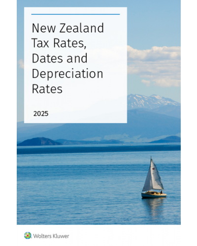 New Zealand Tax Rates, Dates and Depreciation Rates 2025 Edition
