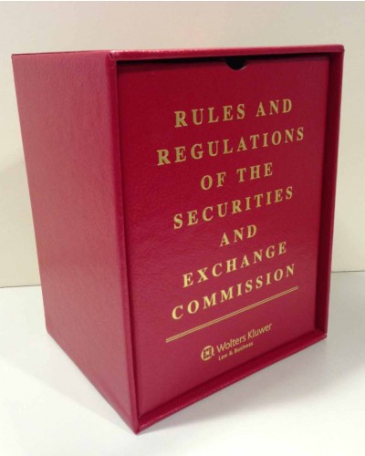RED BOX: Rules and Regulations of the Securities Exchange Commission (1-year subscription)