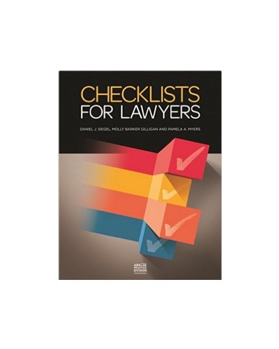 Checklists for Lawyers