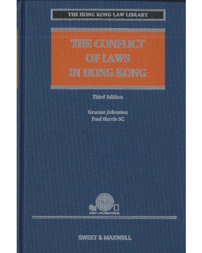 The Conflict of Laws in Hong Kong, 3rd Edition (e-Book)