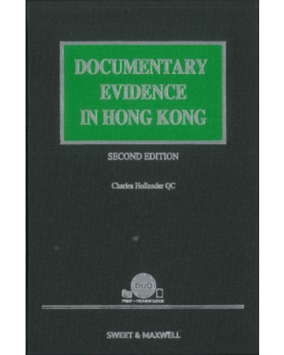 Documentary Evidence in Hong Kong, 2nd Edition (Hardcopy + e-Book)