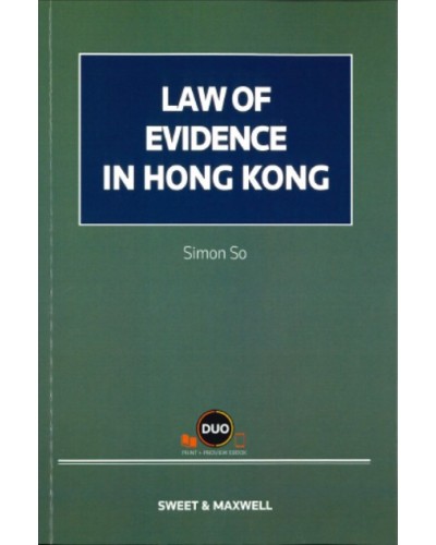 Law of Evidence in Hong Kong (e-Book)