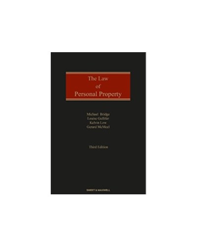 The Law of Personal Property, 3rd Edition