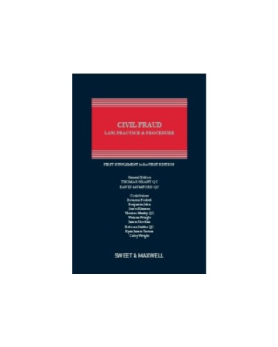 Civil Fraud: Law, Practice and Procedure (1st Supplement only)