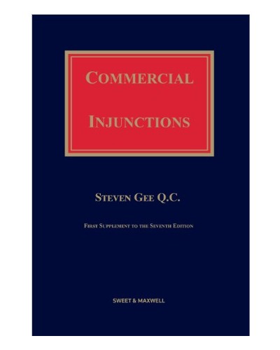 Commercial Injunctions, 7th edition (1st Supplement only)