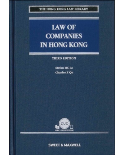 Law of Companies in Hong Kong, 3rd Edition (Hardcopy + e-Book)