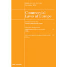 Commercial Laws of Europe: Issues Only