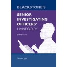 Blackstone's Senior Investigating Officer's Handbook, 6th Edition