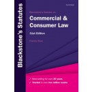 Blackstone's Statutes on Commercial & Consumer Law (31st Edition)