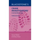 Blackstone's Crime Investigator's Handbook, 3rd Edition