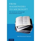 From Maimonides to Microsoft: The Jewish Law of Copyright Since the Birth of Print