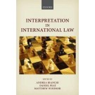 Interpretation in International Law