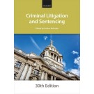 Bar Manual: Criminal Litigation and Sentencing, 30th Edition