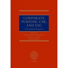 Corporate Purpose, CSR, and ESG: A Transatlantic Perspective