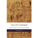 Law in Common: Legal Cultures in Late-Medieval England
