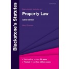 Blackstone's Statutes on Property Law 32nd Edition