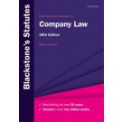 Blackstone's Statutes on Company Law, 28th Edition