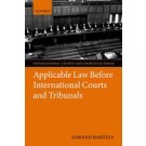 Applicable Law Before International Courts and Tribunals
