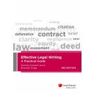 Effective Legal Writing: A Practical Guide, 2nd Edition