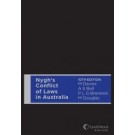 Nygh's Conflict of Laws in Australia, 10th Edition