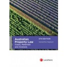 Australian Property Law: Cases, Materials and Analysis, 5th Edition