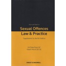 Sexual Offences: Law & Practice, 5th edition (1st Supplement only)