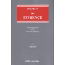 Phipson on Evidence 19th Edition: 1st Supplement