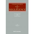 Charlesworth & Percy on Negligence 15th Edition: 1st Supplement
