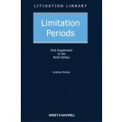 Limitation Periods, 9th Edition (1st Supplement only)