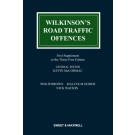 Wilkinson's Road Traffic Offences, 31st Edition (1st Supplement only)
