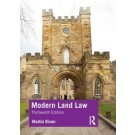 Modern Land Law, 13th Edition