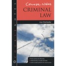 Course Notes: Criminal Law